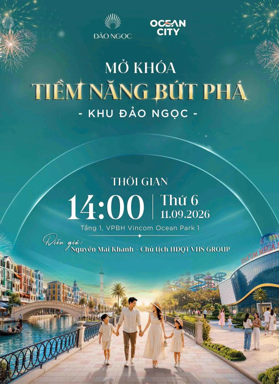MỞ KHÓA TIỀM NĂNG BỨT PHÁ TỪ KHU ĐẢO NGỌC