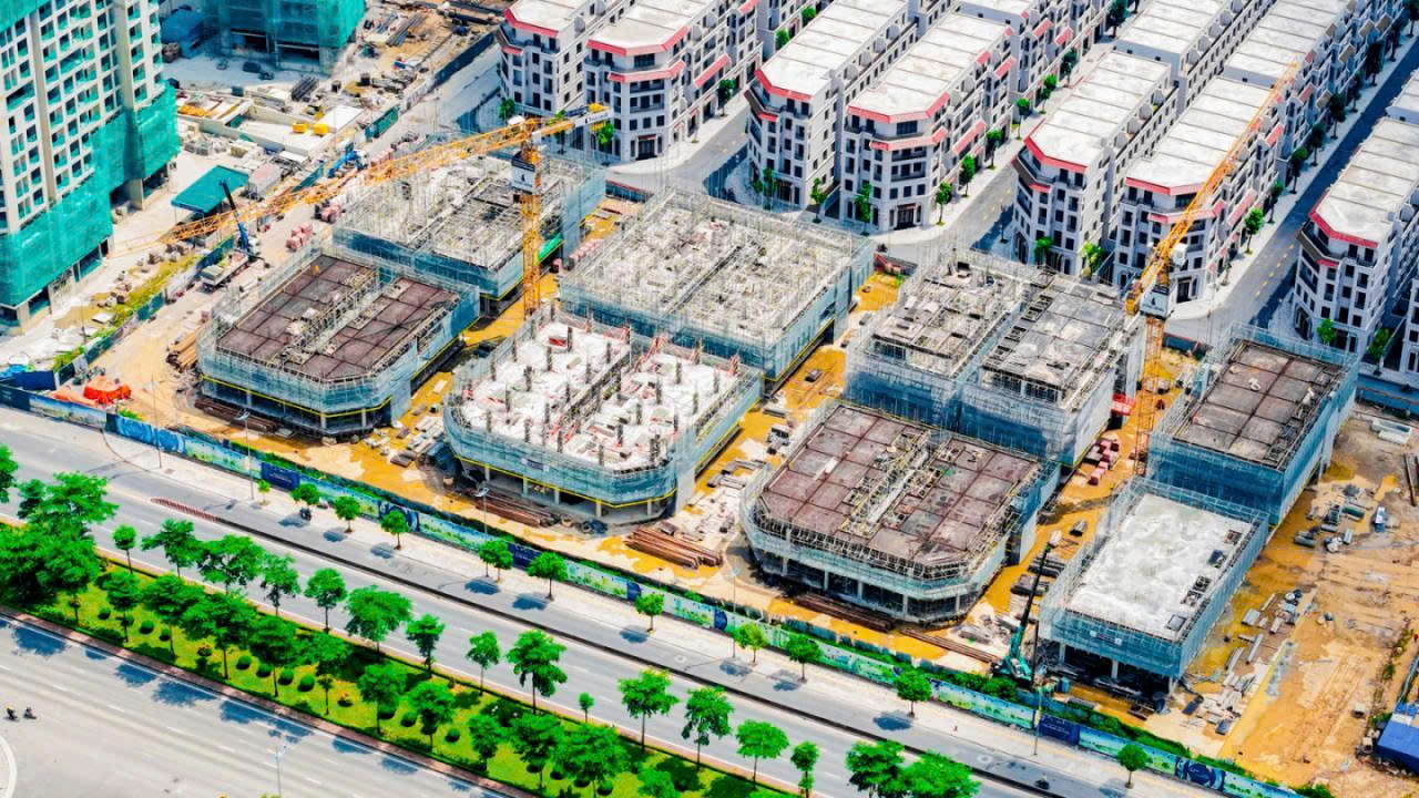 Tiến độ Global Gate Cổ Loa tháng 8/2026
