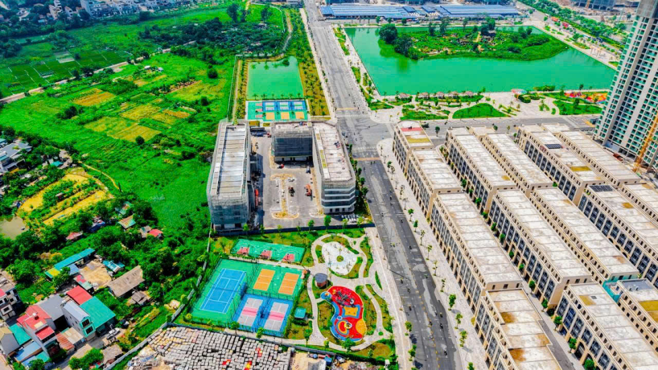 Tiến độ Global Gate Cổ Loa tháng 8/2026