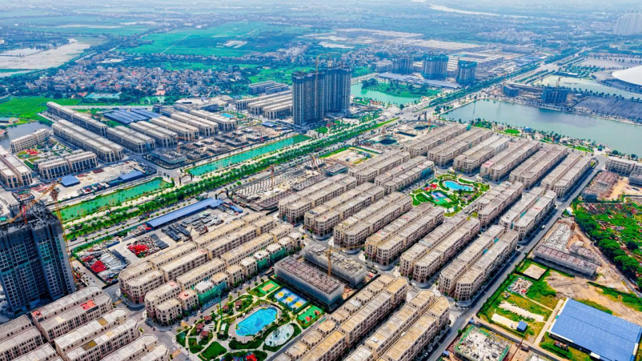 Tiến độ Global Gate Cổ Loa tháng 8/2026